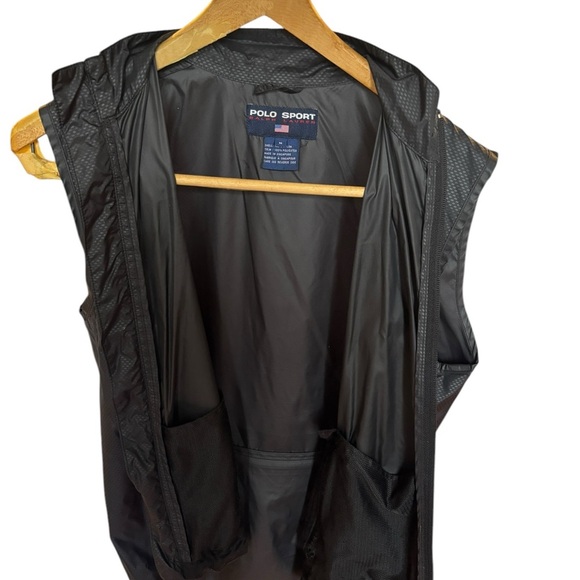 Polo Sport Lightweight Black Reflective Vest - Picture 7 of 10
